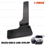 พลาสติกเหยียบคันเร่ง แป้นเหยียบคันเร่ง แป้นเล็ก แบบพับ 1 ชิ้น สีดำ สำหรับ Isuzu Deca 240HP 270HP Truck